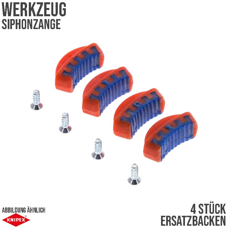 Siphon Zange Ersatzbacken (2 Paar) Knipex