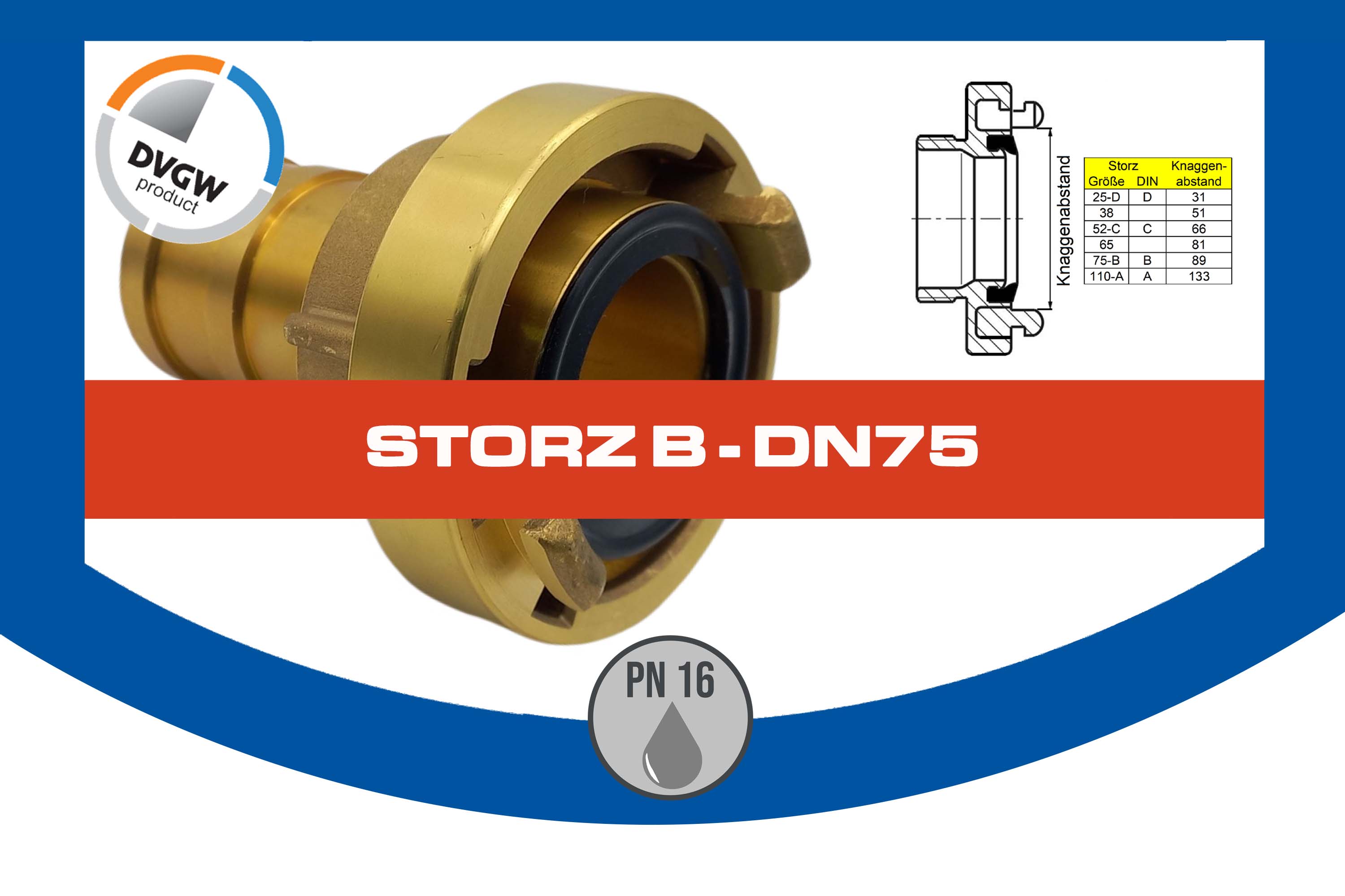 STORZ B - DN75