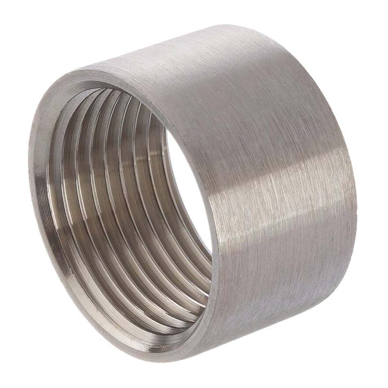 1/2" Edelstahl Fitting V4A AISI 316 Nr. 270A - Muffe kurz (16,0 mm) Innengewinde IG - PN 10 bar