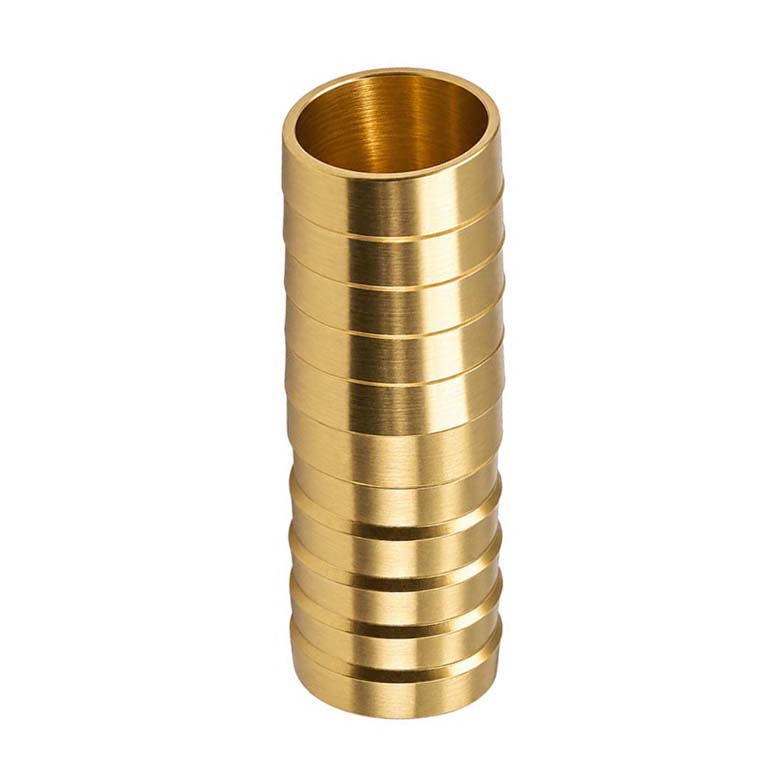 10 mm - 3/8" Zoll gerader Schlauch Verbinder Verteiler Tülle Kupplung Reparatur Messing PN 10 bar