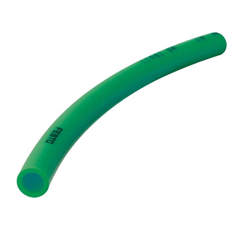 12 x 8 mm TPE Kunststoff Pneumatik Druckluft Wasser Schlauch PUN-V0-C grün UL94 (525448) - PN 10 bar