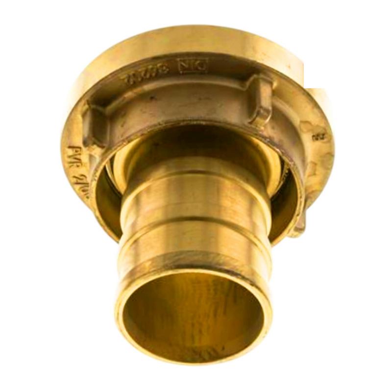 STORZ B DN 75 KA 89 Messing Saug Druck Kupplung -> Stutzen 63 mm Bau Feuerwehr Schlauch NBR Dichtung - PN 16 bar