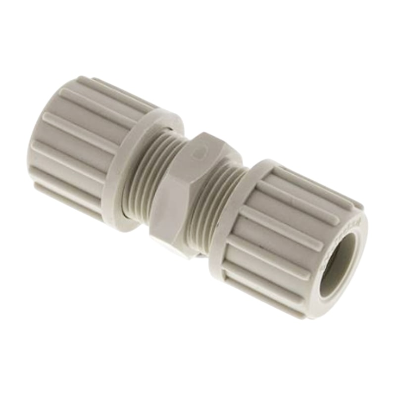 10 x 8 mm Kupplung PA PP Schlauch Verschraubung Verbinder FDA - PN 10 bar