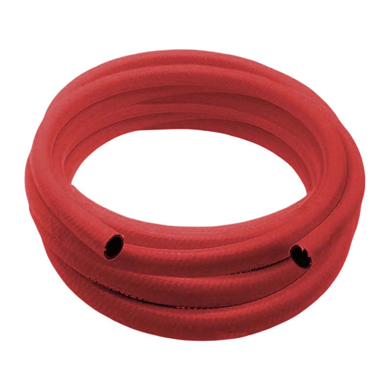 1/2" 13 mm 3-lagig Garten Wasser Bewässerung Universal Schlauch rot/grau - PN 10 bar - 10 m