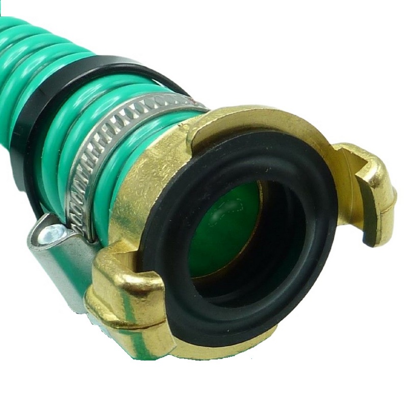 25 mm 1" Zoll Saug Schlauch Pumpen Garnitur Verlängerung Schnellkupplung GRÜN (2 - 20 m) 25 m