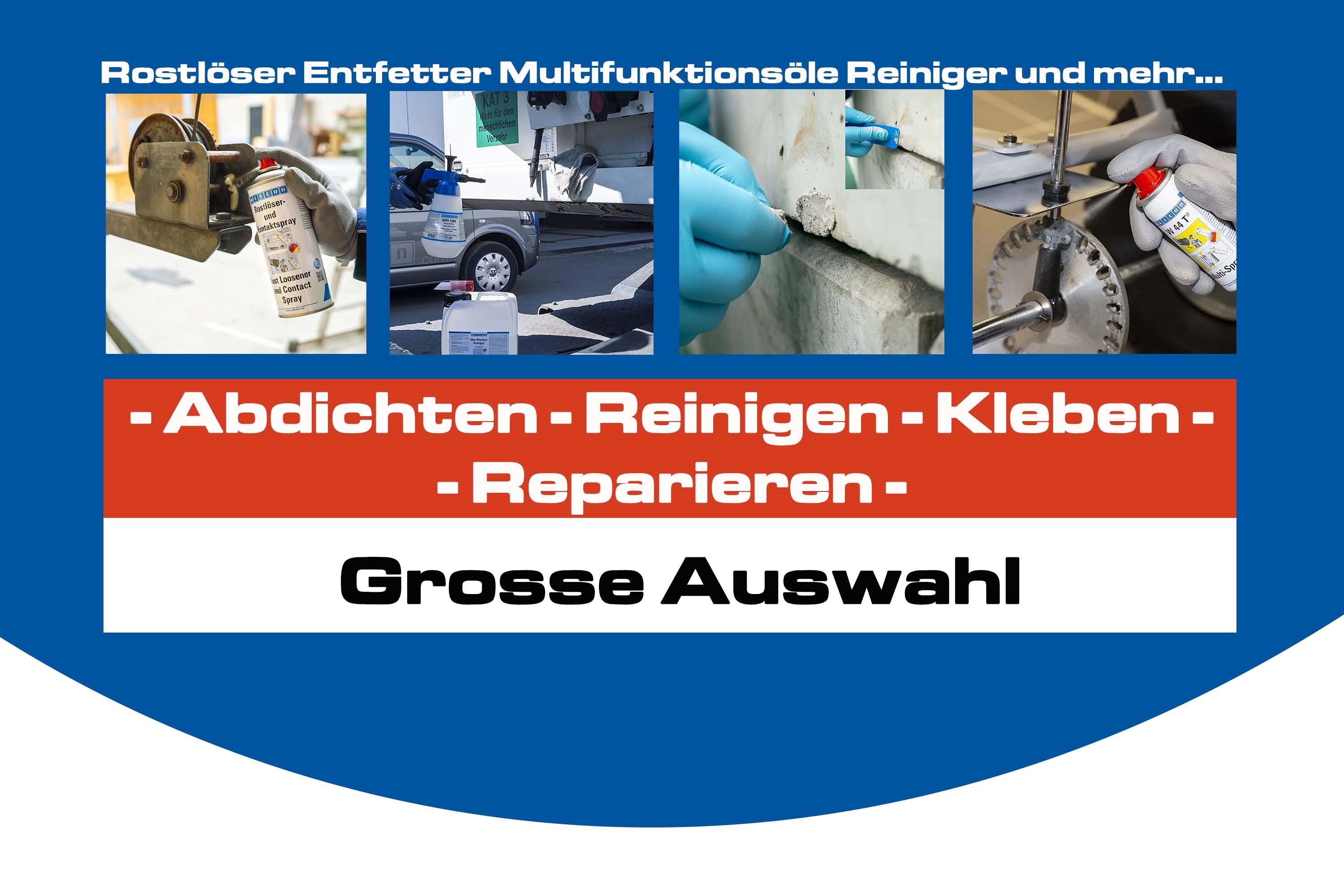 Abdichten | Reinigen | Reparieren