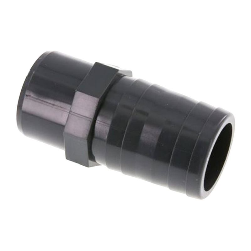 50 mm PVC Klebefitting Schlauch Klebe Tülle Stutzen Verbinder Pool Teich DN50 -> 50 mm - PN 10 bar