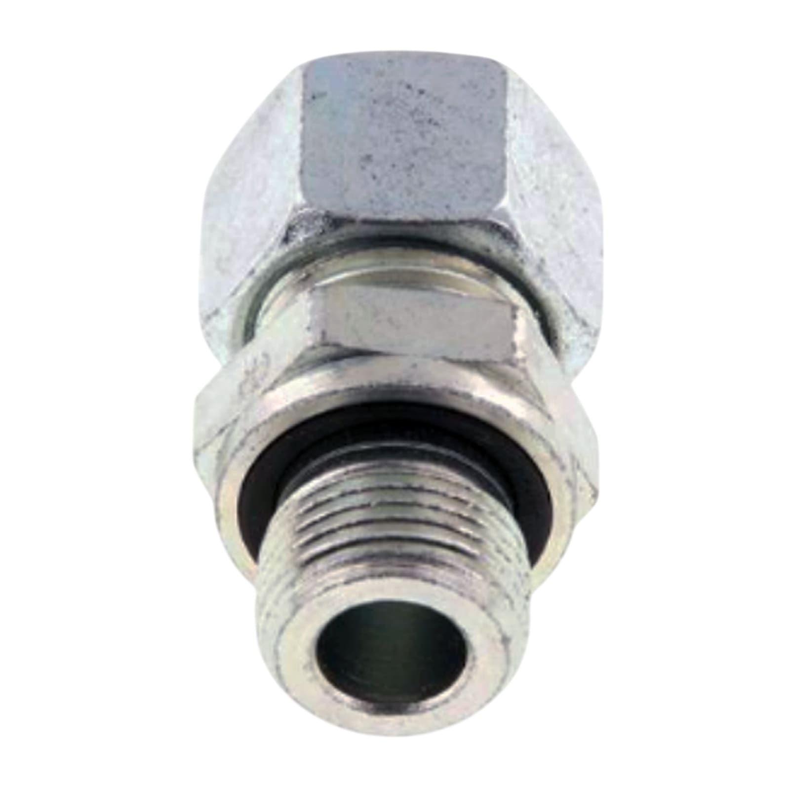 1/8" AG 6 L Schneidring Verschraubung Außengewinde M 12 x 1,5 Stahl verzinkt Elastomer Dichtung NBR - PN 315 bar