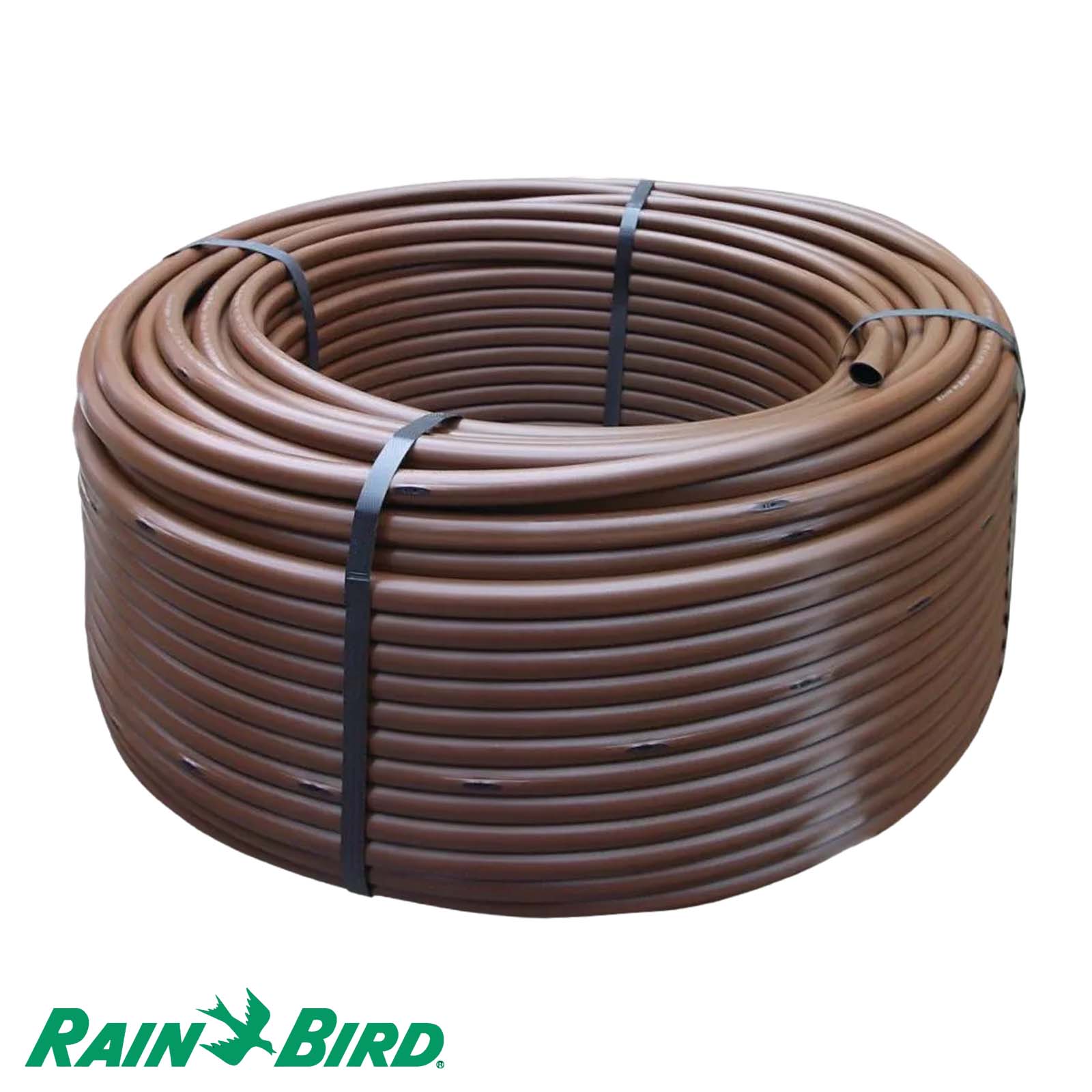 Rain Bird Tropfschlauch Oberirdisch PE 16 mm x 1,2 mm 2.3ltr/h 33 cm braun Typ PC inline XFD - 100 m
