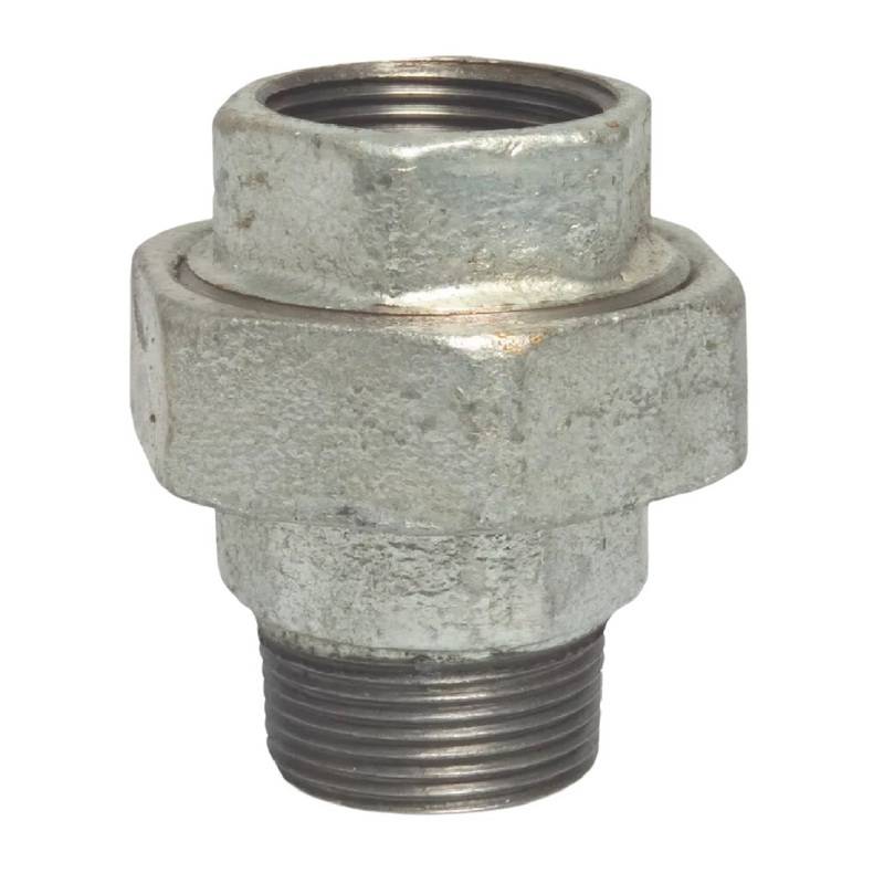 3" Gusseisen Temperguss Fitting Nr. 341 Verschraubung Innen x Außengewinde IG x AG DVGW konisch dichtend - PN 25 bar