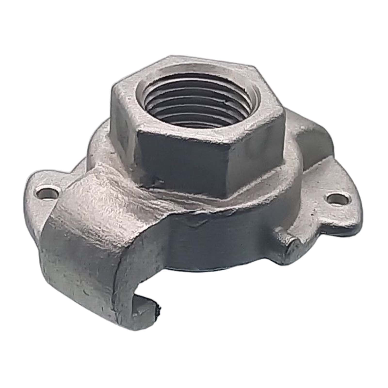 1" Klauen Kupplung Edelstahl AISI 304 European Type Abstand 42 mm Bohrung Innengewinde IG - PN 10 bar