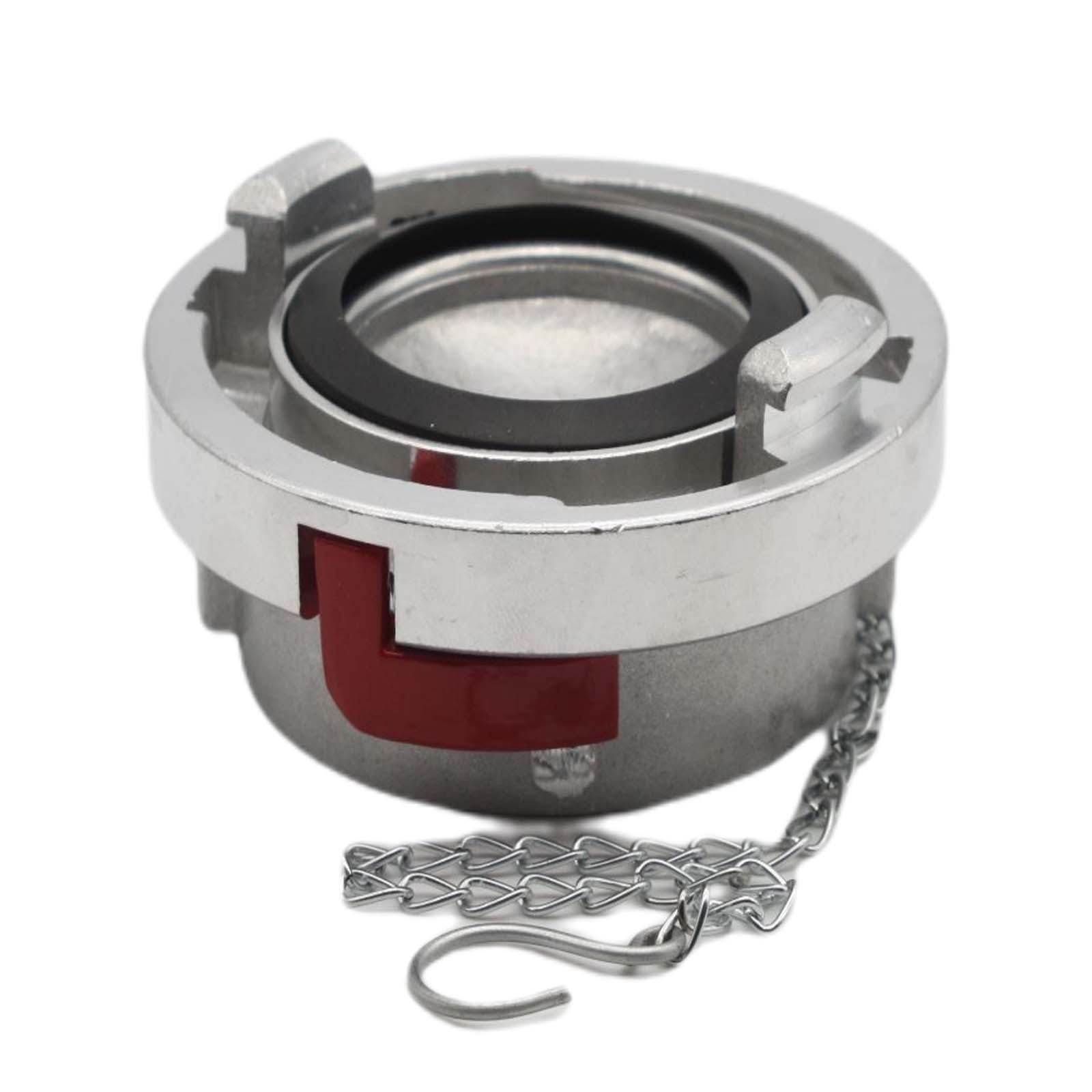 STORZ C DN52 KA66 Blindkupplung mit Kette / Verriegelung Saug Bau Feuerwehr Schlauch PN 16 bar