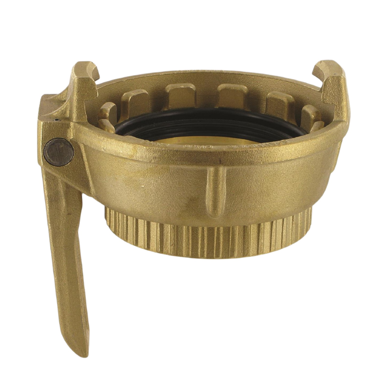 DN100 x 2" Zoll Tankwagen Kupplung Typ MK mit Innengewinde Messing (CW617N) - PN 16 bar
