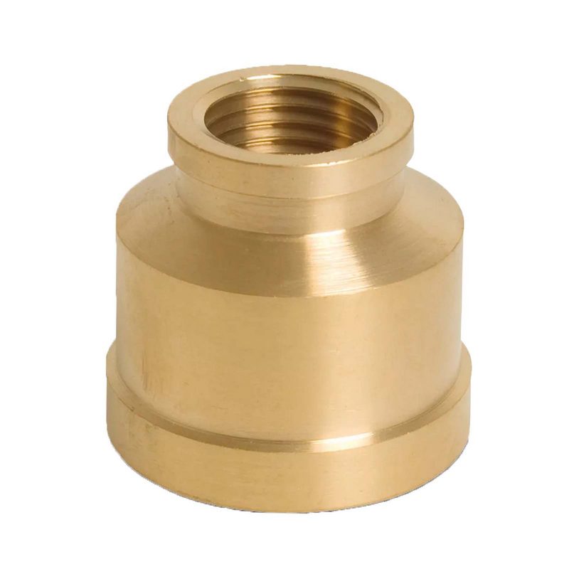 1/2" x 3/8" Reduzier Muffe Nr. 240 Innengewinde IG Messing Fittings PN 30 bar