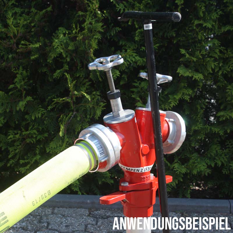 STORZ D KA 31 25 mm 1" Bau Feuerwehr Flach Pumpen Industrie Schlauch Garnitur PN 10 bar - 10 m