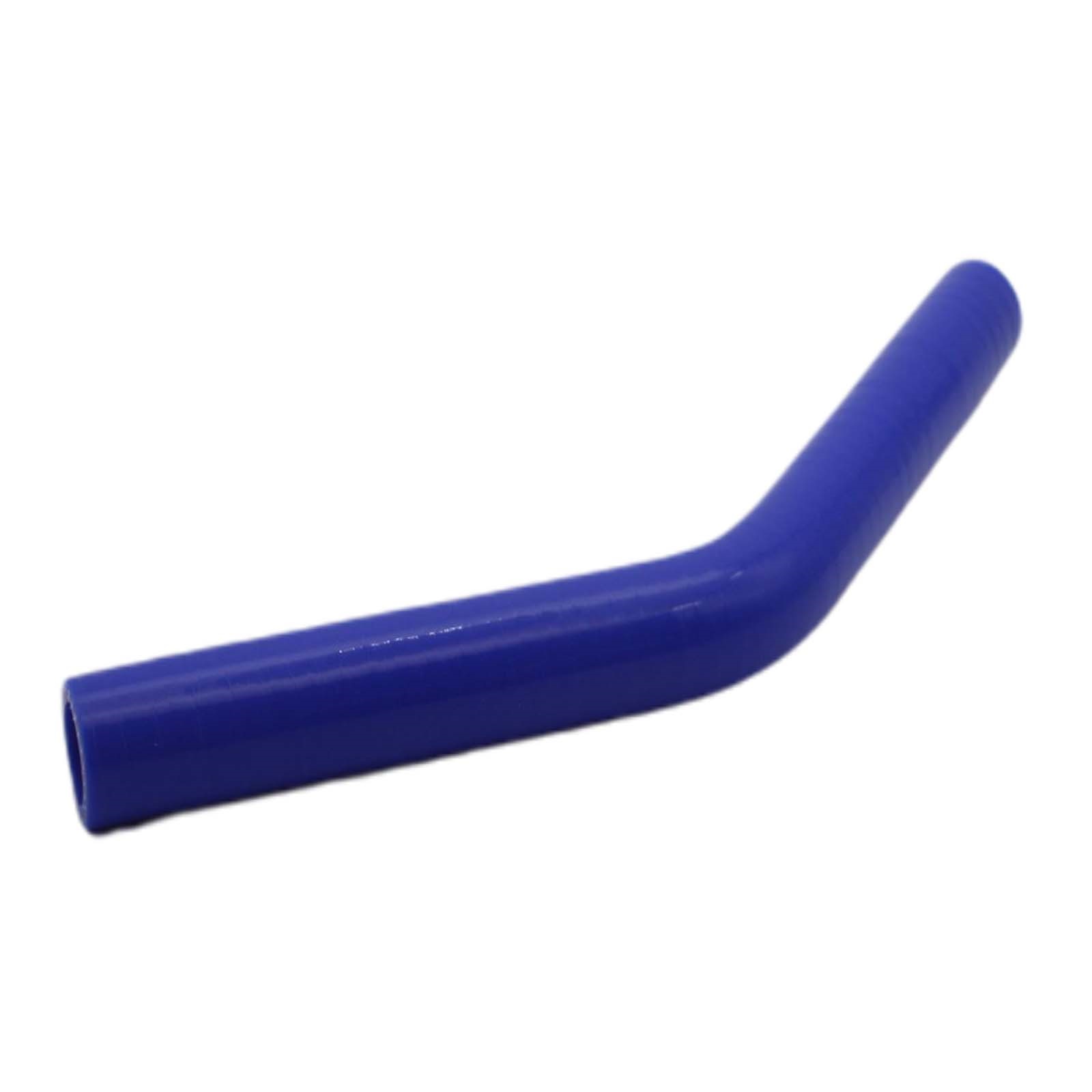 102 x 112 mm Kühlerschlauch Silikon Bogen 45° LLK Ladeluft Kühlmittel Schlauch blau (4,0 bar) - 152 mm