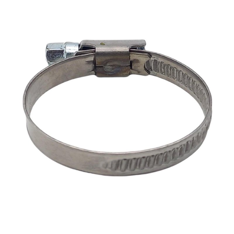 25 - 40 mm Schlauchschelle W2 Edelstahl AISI 430 Rohr Gewinde Schelle - Band: 9 mm