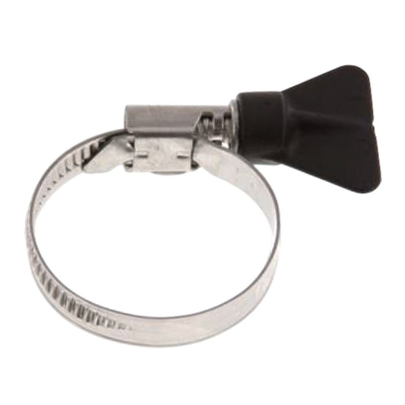 12 - 22 mm NORMA Schlauch Gewinde Rohr Schelle W1 Stahl verzinkt Flügelgriff - Band 9 mm