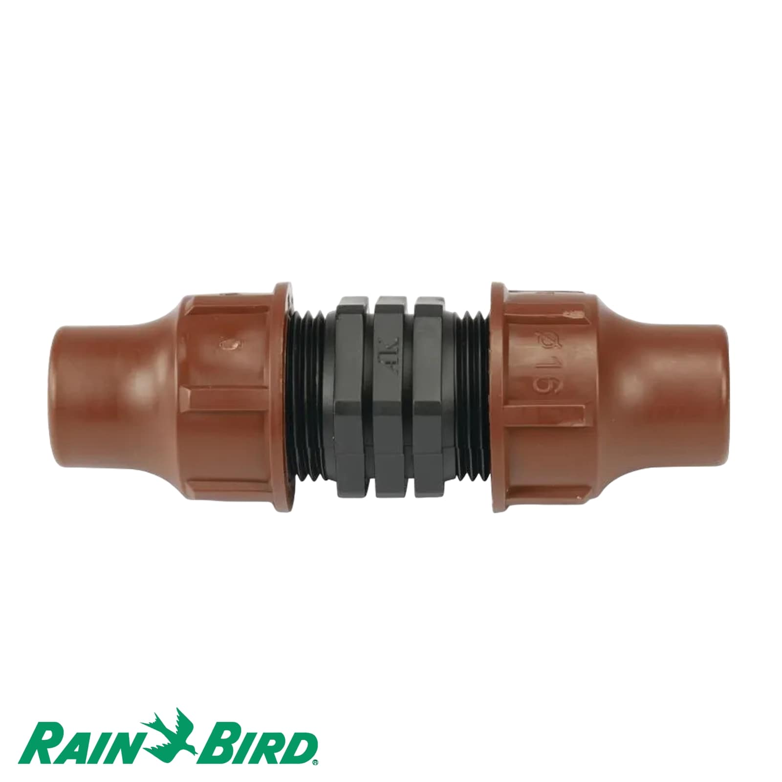 16 mm Rain Bird PP Schlauch Verbinder Lock Quick Tropf Fitting braun Typ BF-12