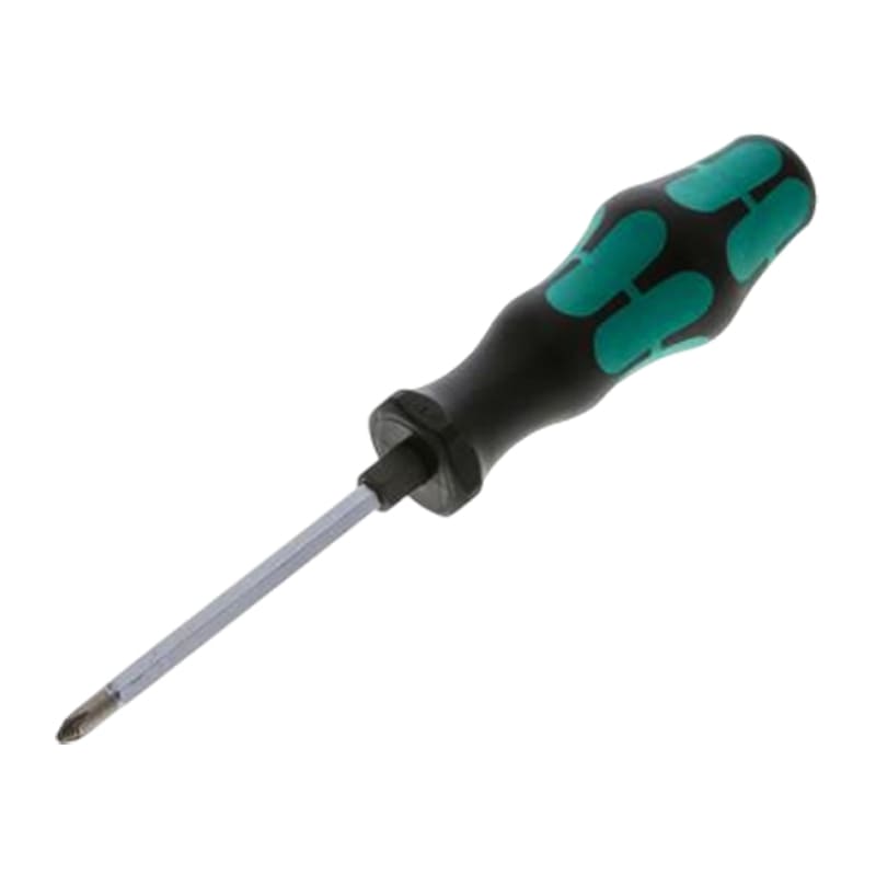 PH 1 x 80 mm Phillips Kreuz Schlitz Schrauben Dreher Zieher - Wera Kraftform Plus 300