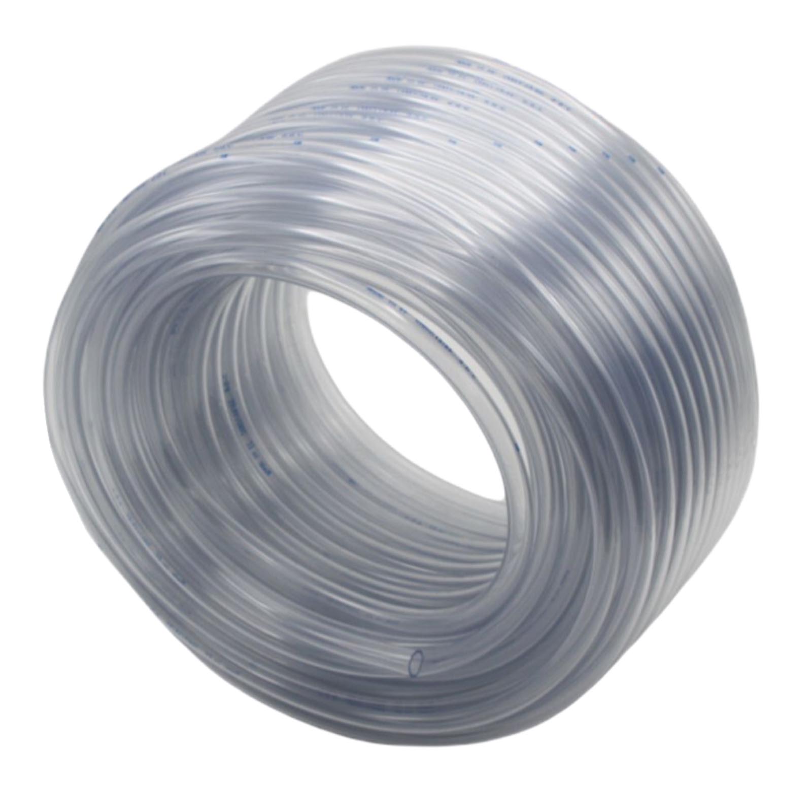4 x 6 mm PVC Flüssigkeit Öl Luft Wasser Universal Labor Schlauch klar durchsichtig - PN 3 bar - 100 m