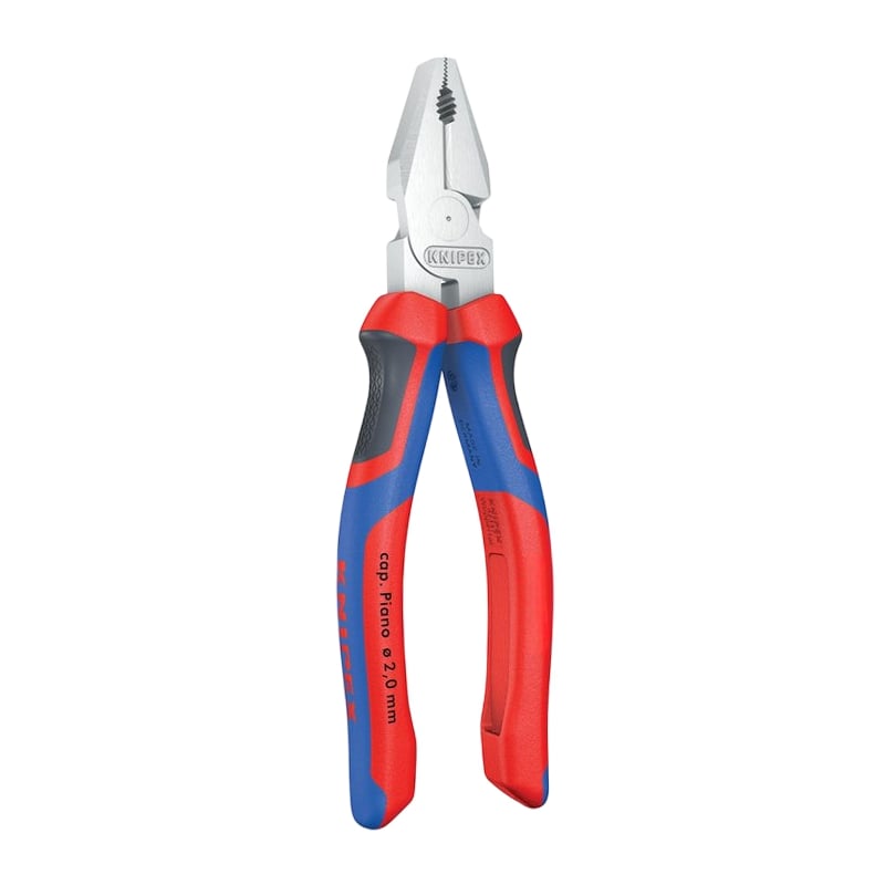 225 mm Kraft Kombi Universal Zange verchromt 3K Griffe Knipex