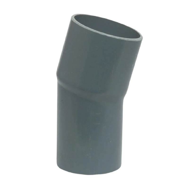 315 mm PVC Klebe Fitting Bogen Winkel 15° (Rohr) Muffe Verbinder - PN 10 bar