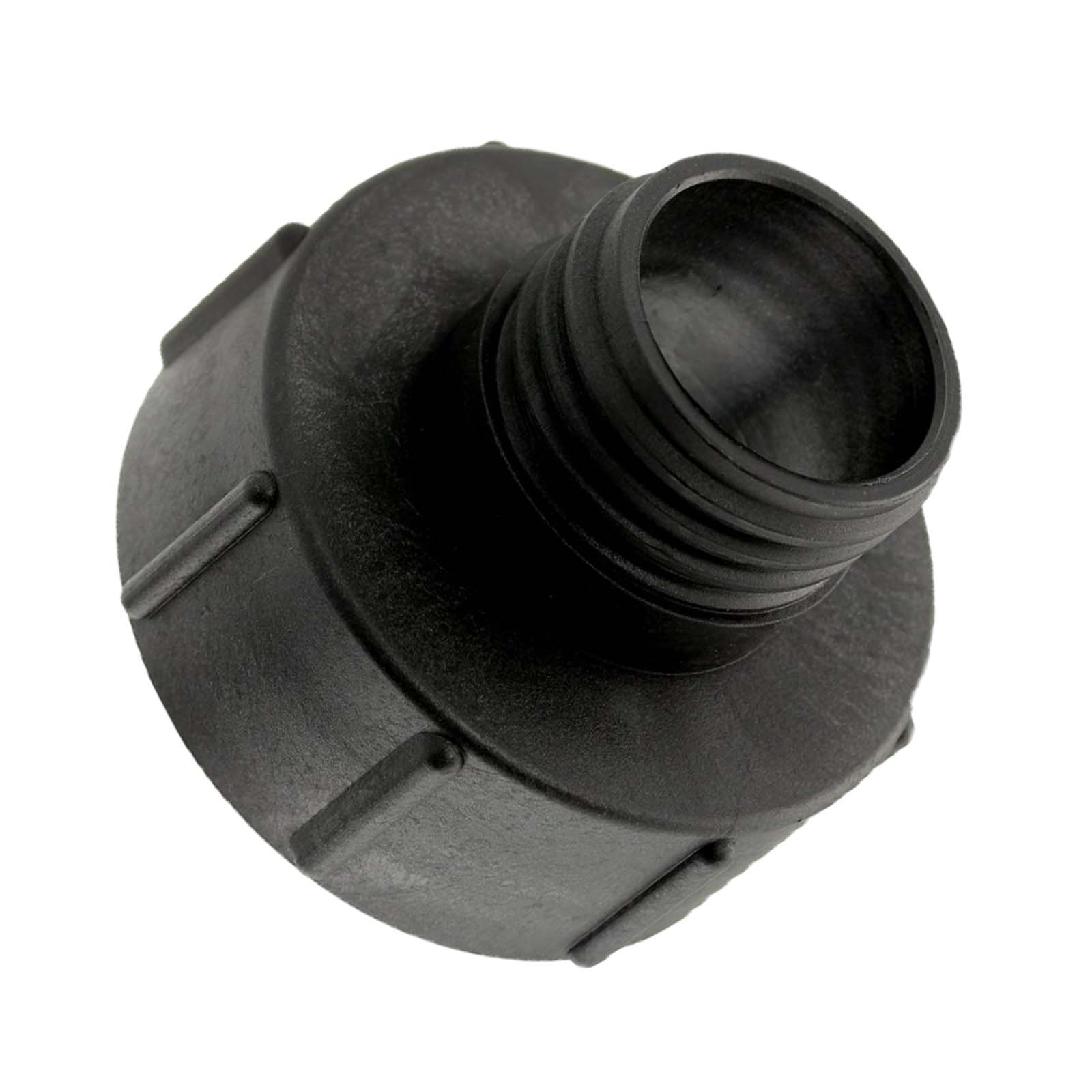 S100 x 8 auf S60 x 6 (AG) IBC Reduktion Adapter Container Fass Tank Zubehör PN 10 bar