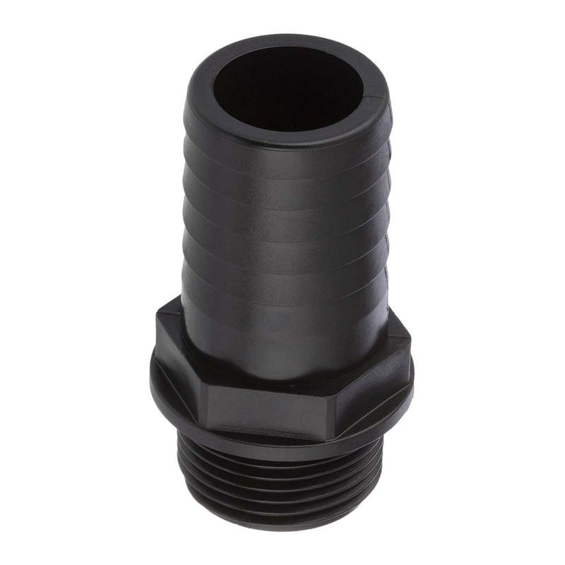 32 mm x 1 " PP Gewinde Fitting Schlauch Tülle Stutzen Außengewinde AG - PN 6 bar