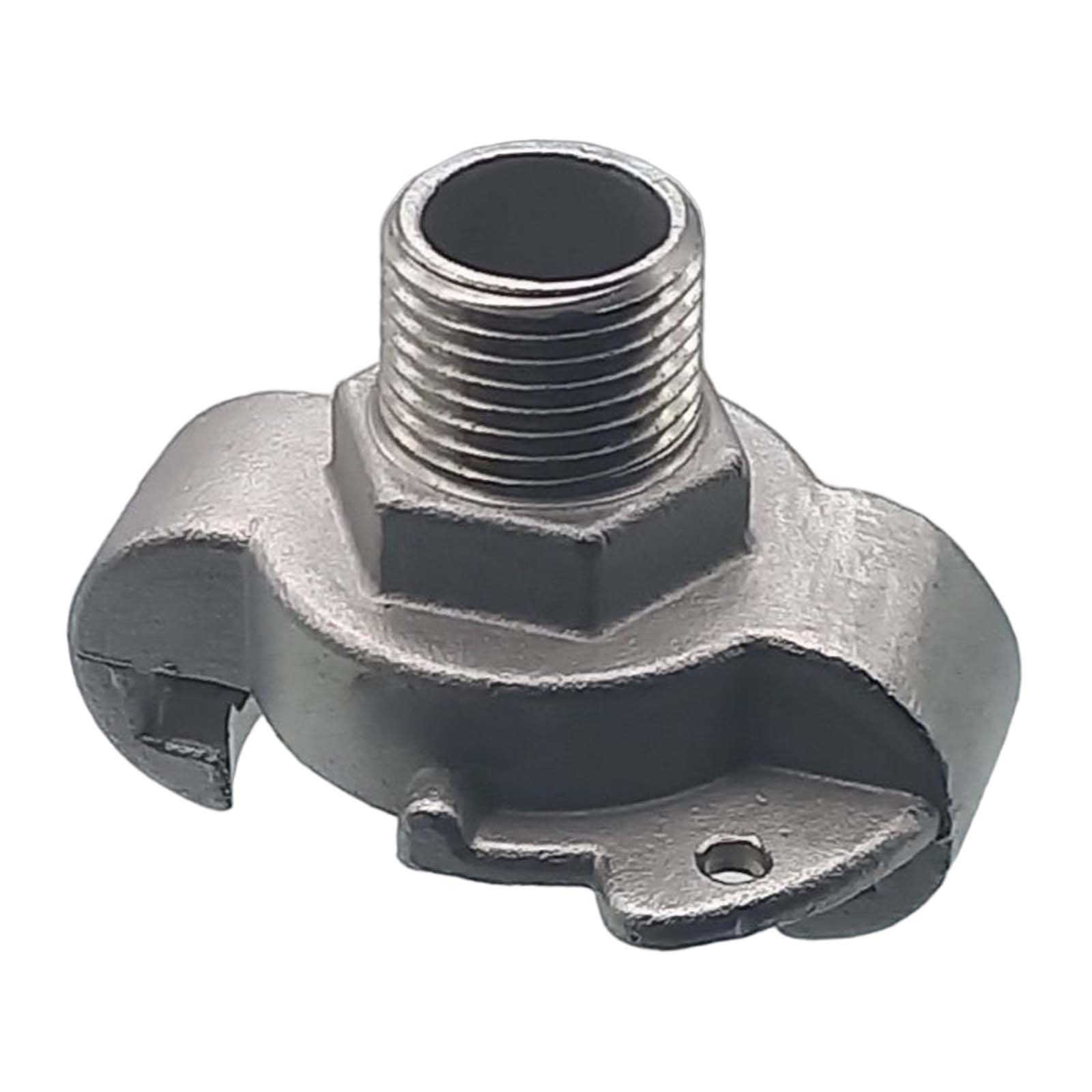 1" Klauen Kupplung Edelstahl AISI 304 European Type Abstand 42 mm Bohrung Außengewinde AG - PN 10 bar