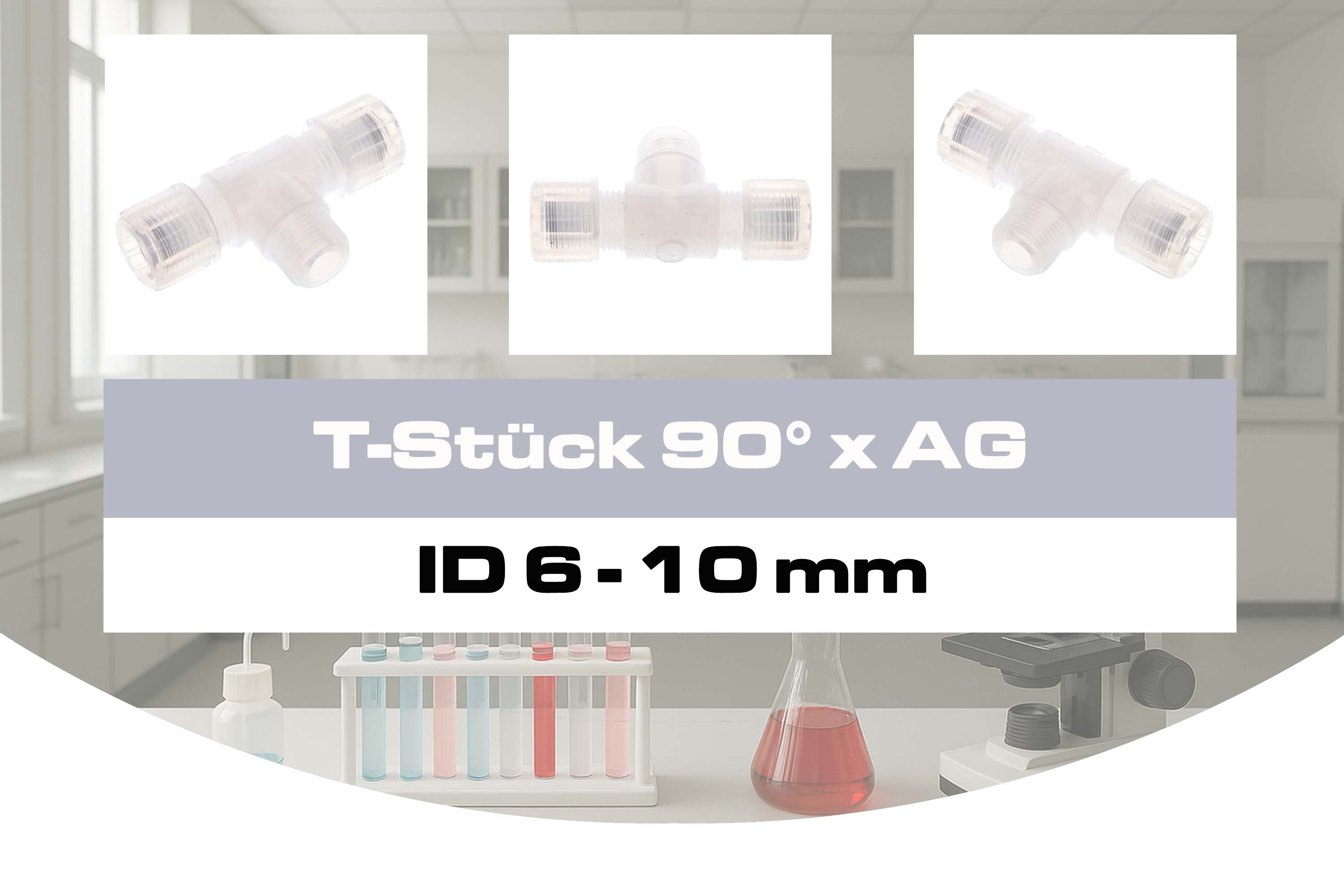 T-Stück 90° x AG