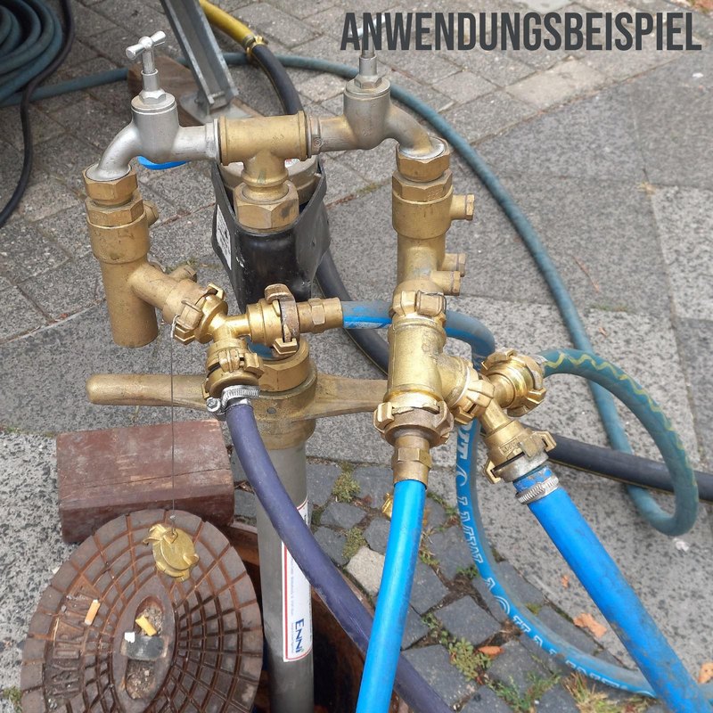 Blindstopfen Messing Schlauch Schnell Kupplung - universal (GEKA kompatibel)