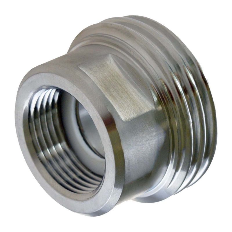 DN 50 Milchrohr Verschraubung DIN 11851 VT Vaterteil Außengewinde RD Innengewinde 2" - PN 25 bar