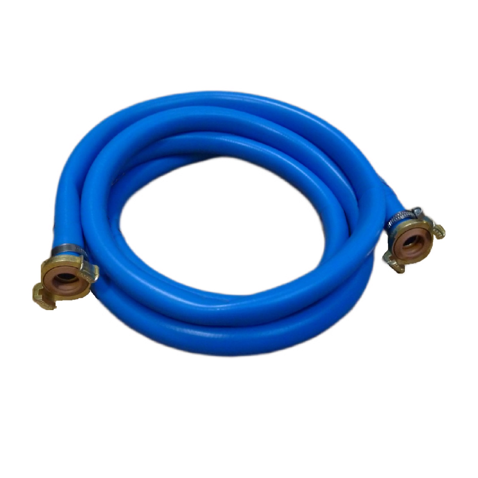 19 mm 3/4" Zoll TPE Trinkwasser Garnitur GEKA-Schnellkupplung Kirmes Schlauch KTW DVGW PN15 bar - 7 m