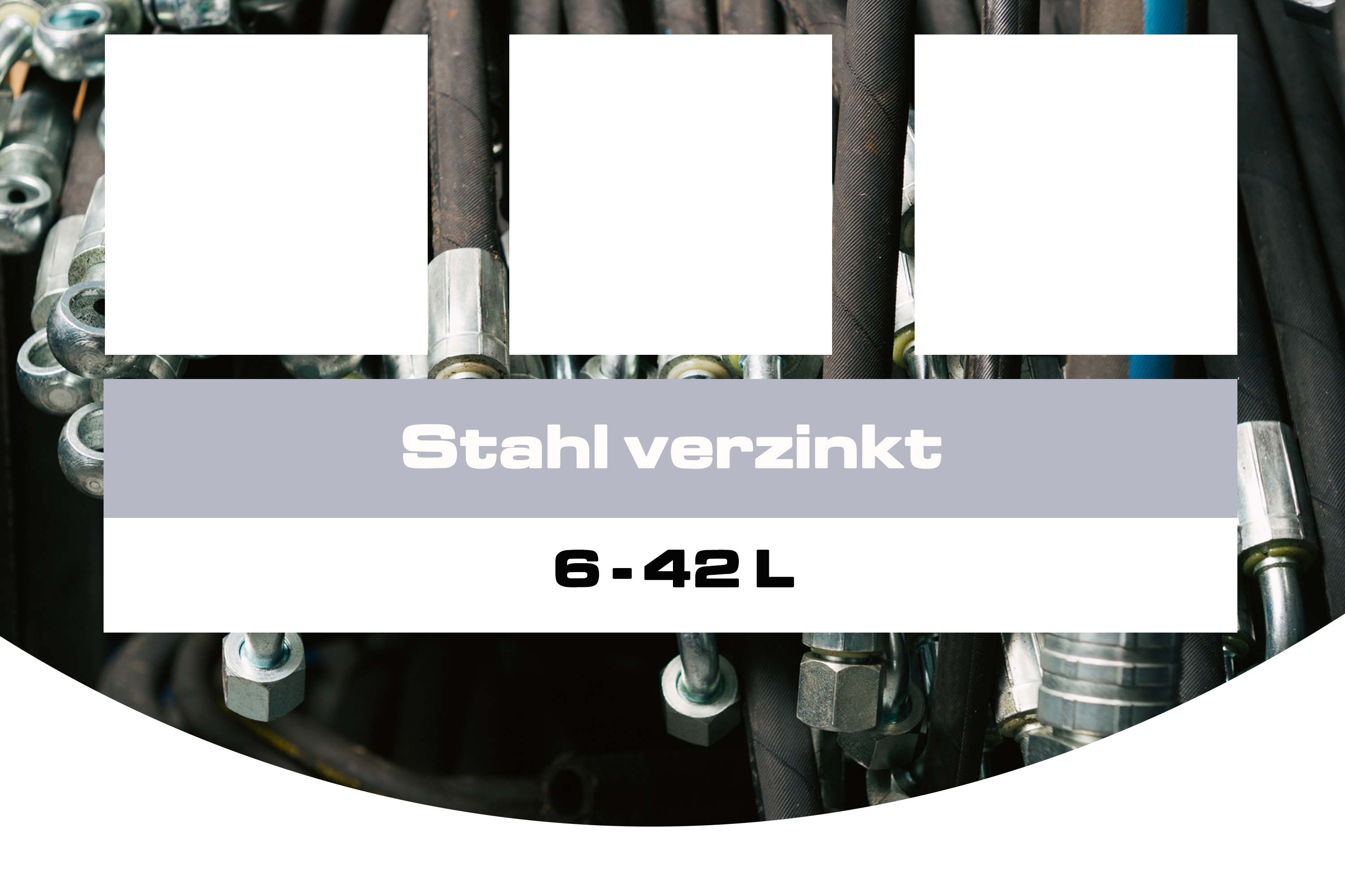 Stahl verzinkt