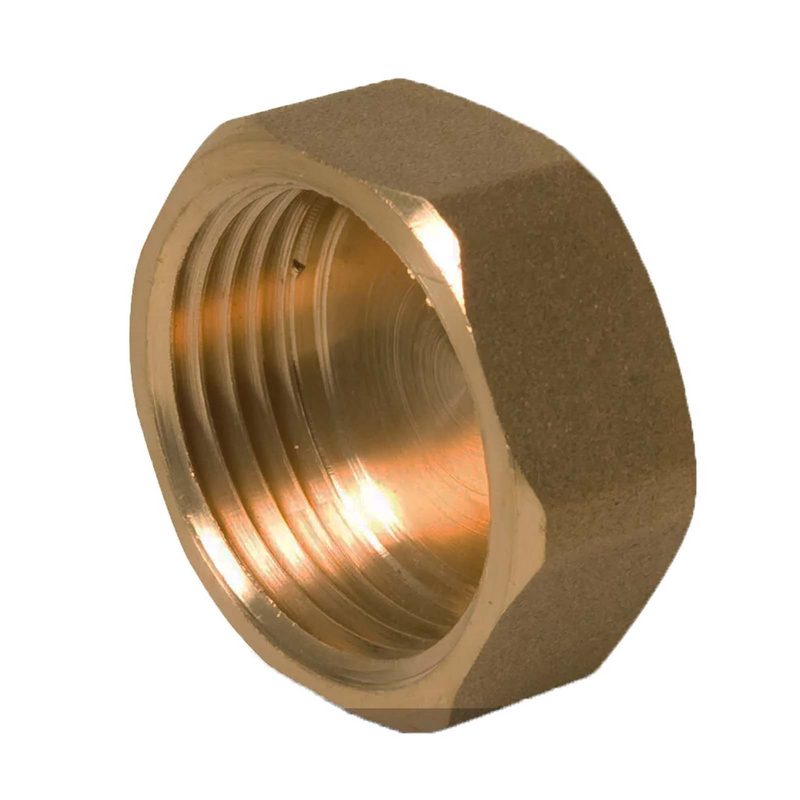 2 1/2" Endkappe Nr. 300 Innengewinde IG Messing Fittings PN 20 bar