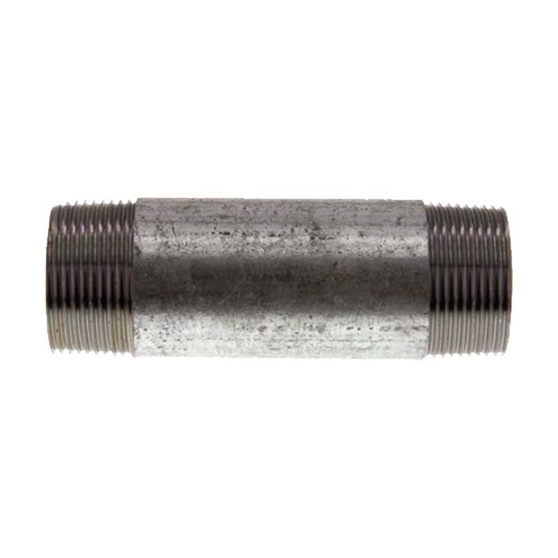 2 1/2" Rohrnippel Nr. 23 Stahl verzinkt 300 mm Außen x Außengewinde AG Fittings - PN 16 bar