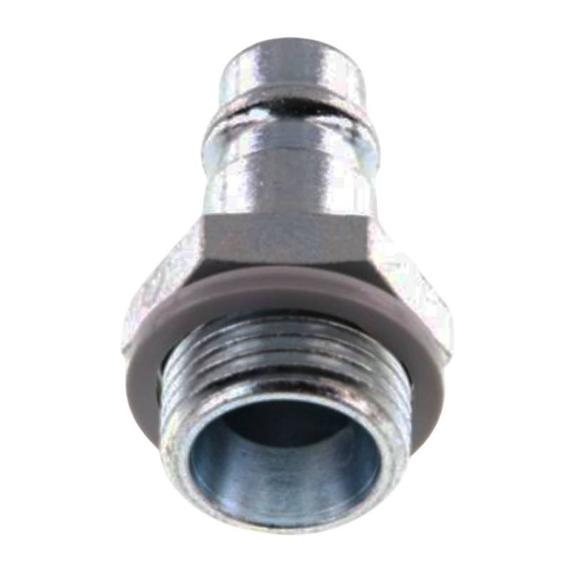 1/8" Druckluft Stecker Nippel Einsteck Anschluss Stahl verzinkt NW 7,2 mit Innengewinde AG - PN 35 bar