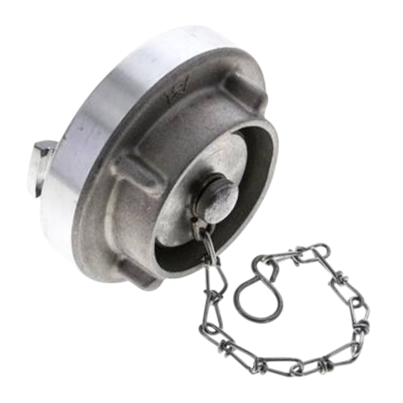 STORZ DN 32 KA 44 Blindkupplung mit Kette Saug Bau Feuerwehr Schlauch Aluminium - PN 16 bar