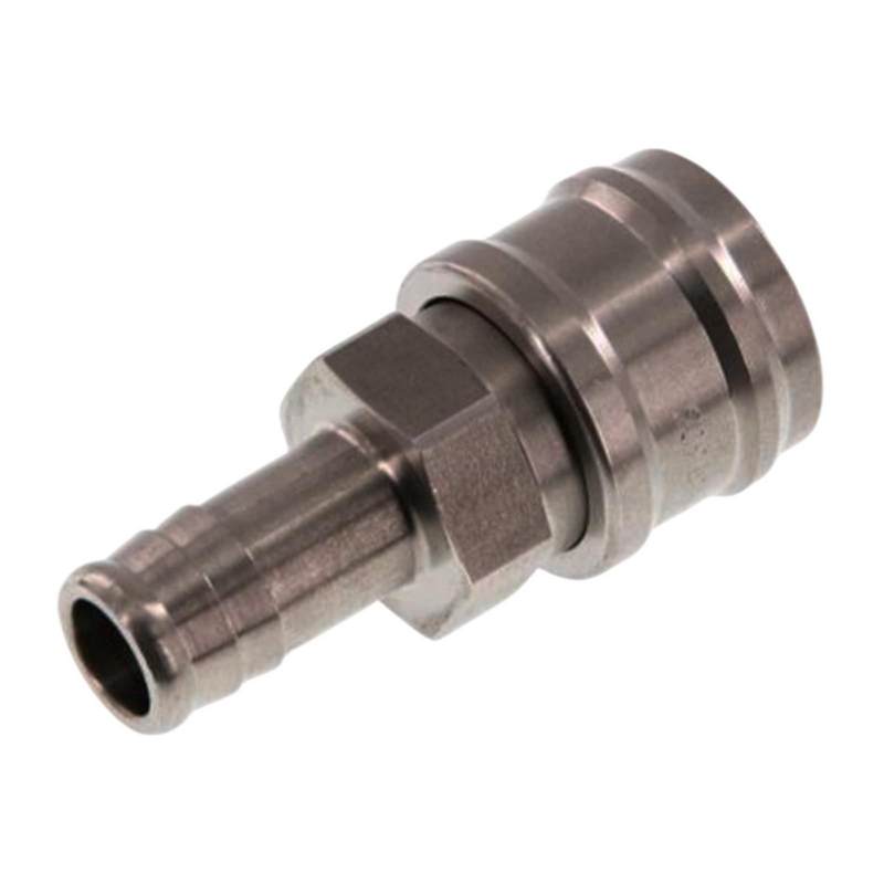 6 mm Druckluft Kupplung Dose Schnell Edelstahl NW 7,2 Tülle LW - PN 35 bar