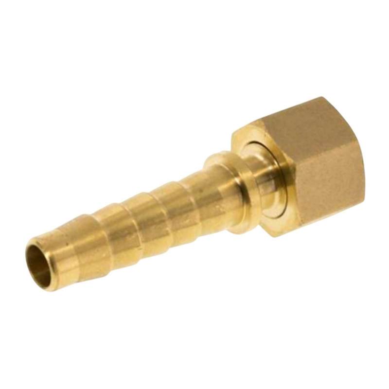 1/2" x 13 mm Schlauch Tülle Stutzen Innengewinde IG ÜWM Nippel Messing Fitting - PN 18 bar
