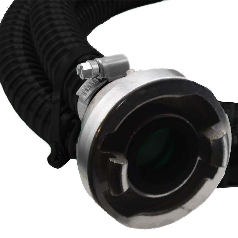 STORZ D DN25 KA31 - 25 mm 1" PVC Saug Ansaug Pumpen Spiral Schlauch PN 5 bar schwarz - 3 m Rolle