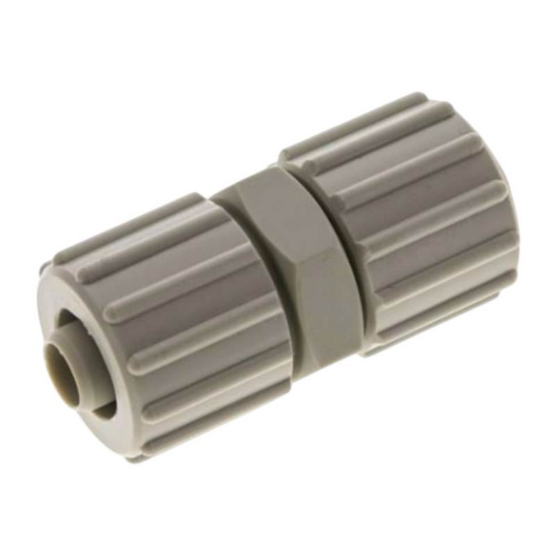 20 x 13 mm Kupplung TX Fitting Gewebe Schlauch Verbinder FDA PP beige - PN 10 bar