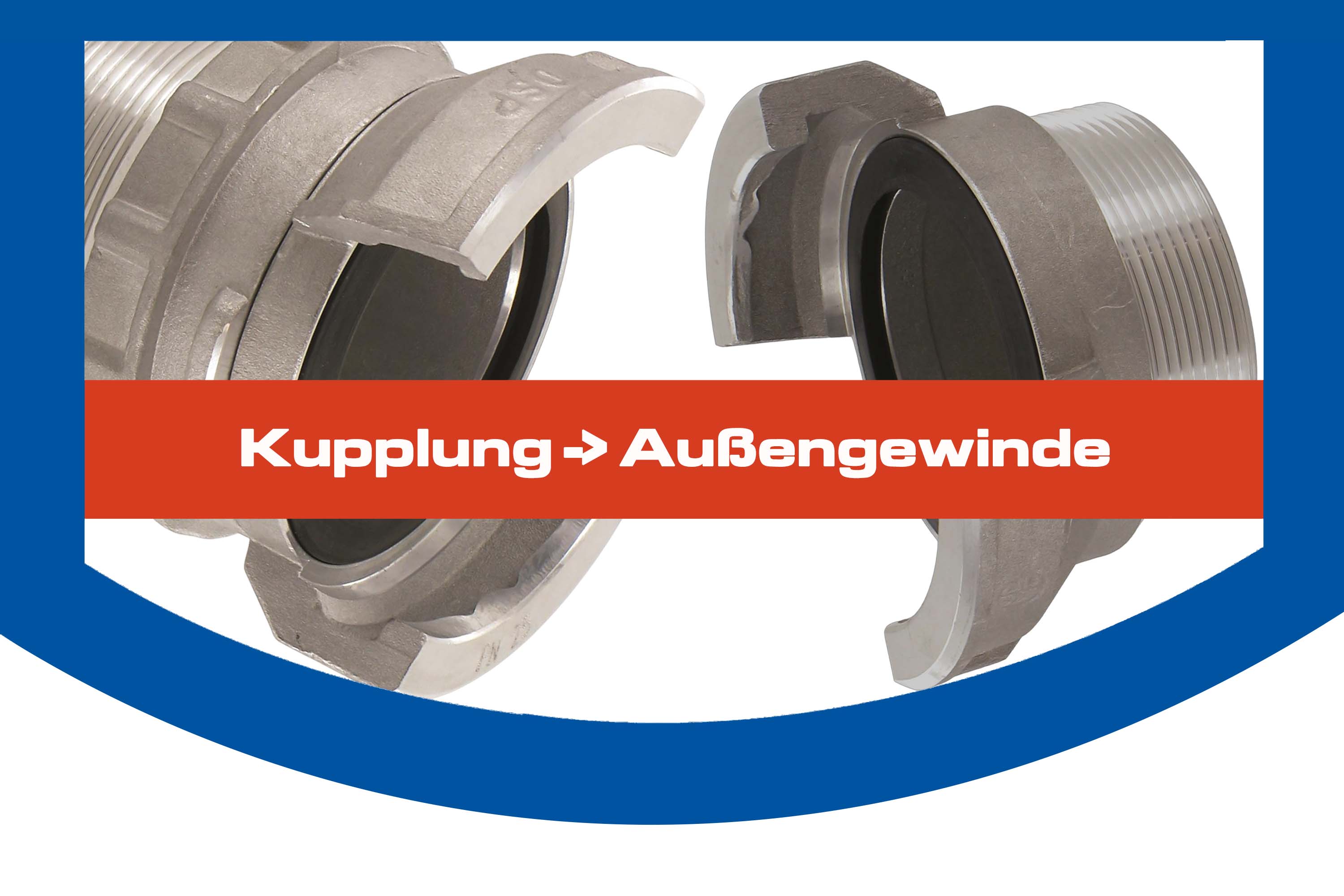 Kupplung -> Außengewinde (BSP)