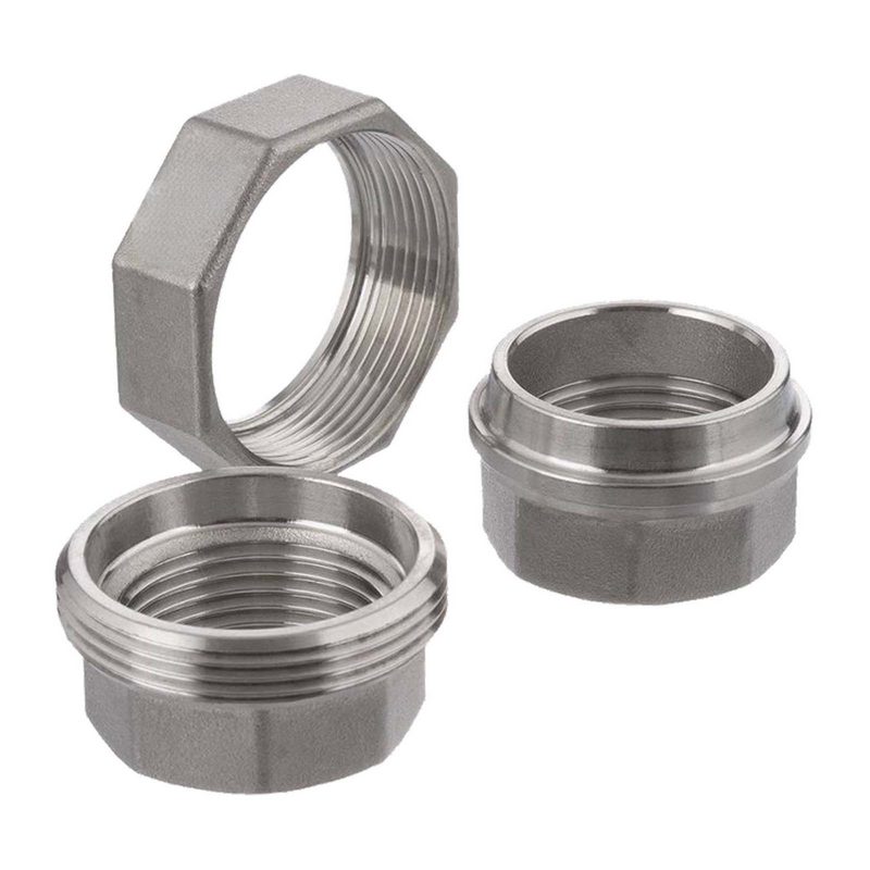3/4" Edelstahl Fitting V4A AISI 316 Nr. 340 - Verschraubung Innengewinde IG konisch dichtend - PN 16 bar