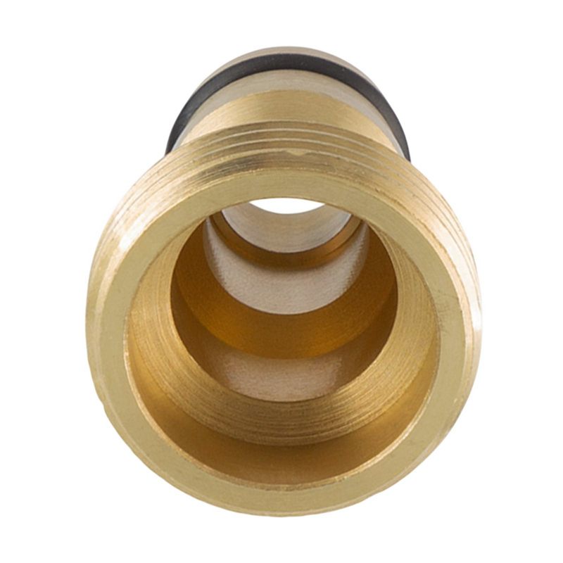 3/4" Hahnanschluss Click-System Quick Connect Außengewinde Messing (Gardena kompatibel)