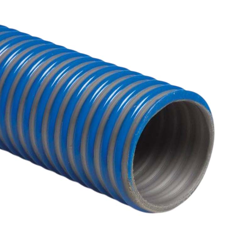 32 mm PVC Saug Ansaug Spiral Förder Pumpen Gülle Schlamm Wasser Schlauch AGRIFLEX blau/grün
