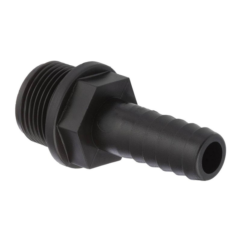 16 mm x 3/4 " PP Gewinde Fitting Schlauch Tülle Stutzen Außengewinde AG - PN 6 bar