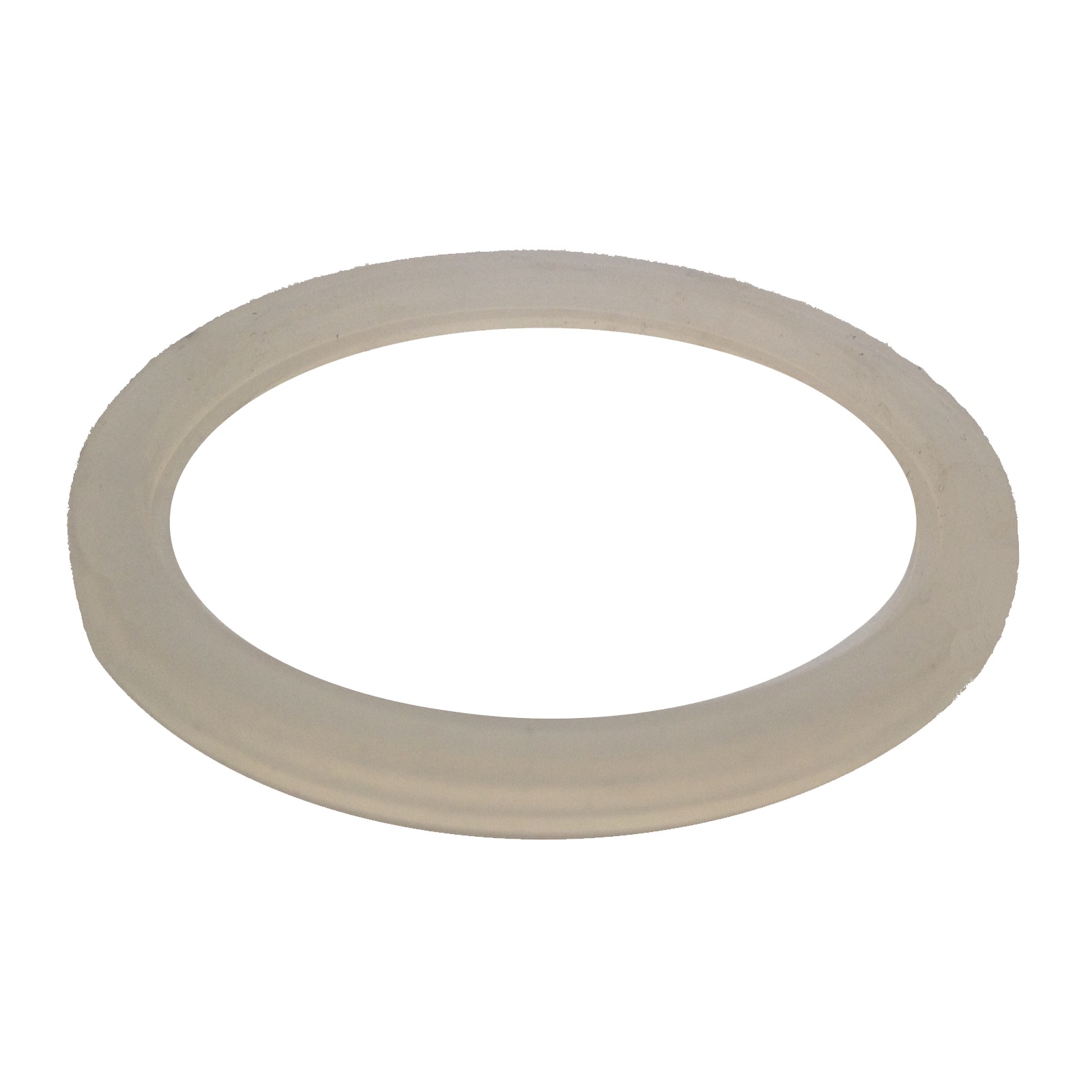 DN 100 Milchrohr DIN 11851 Dichtung Silikon transparent FDA - 104 x 114 x 6 mm