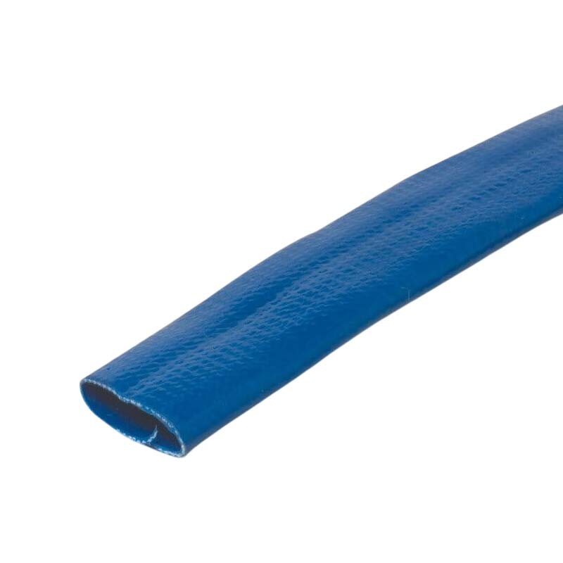 203mm PVC Flach Schlauch Grund Wasser Enwässerung mittel blau PN 3 bar - 25m